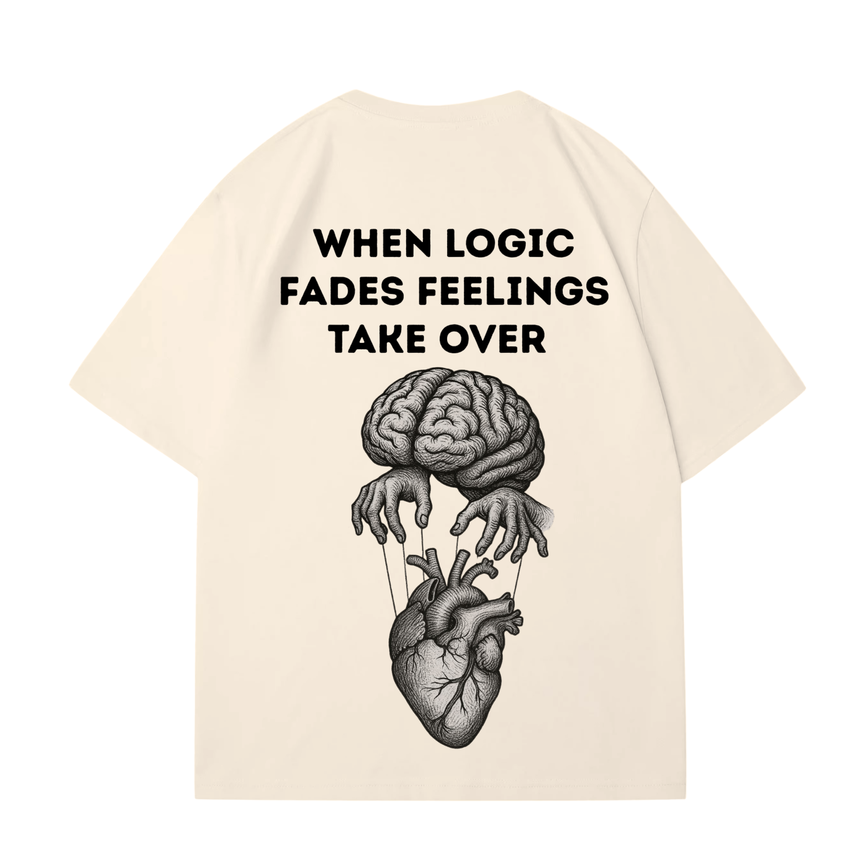 WHEN LOGIC FADES T-SHIRT