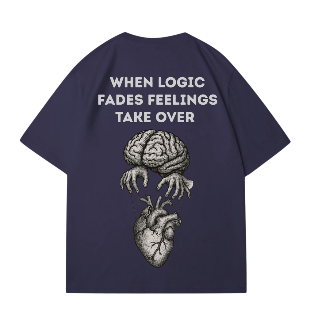 WHEN LOGIC FADES T-SHIRT