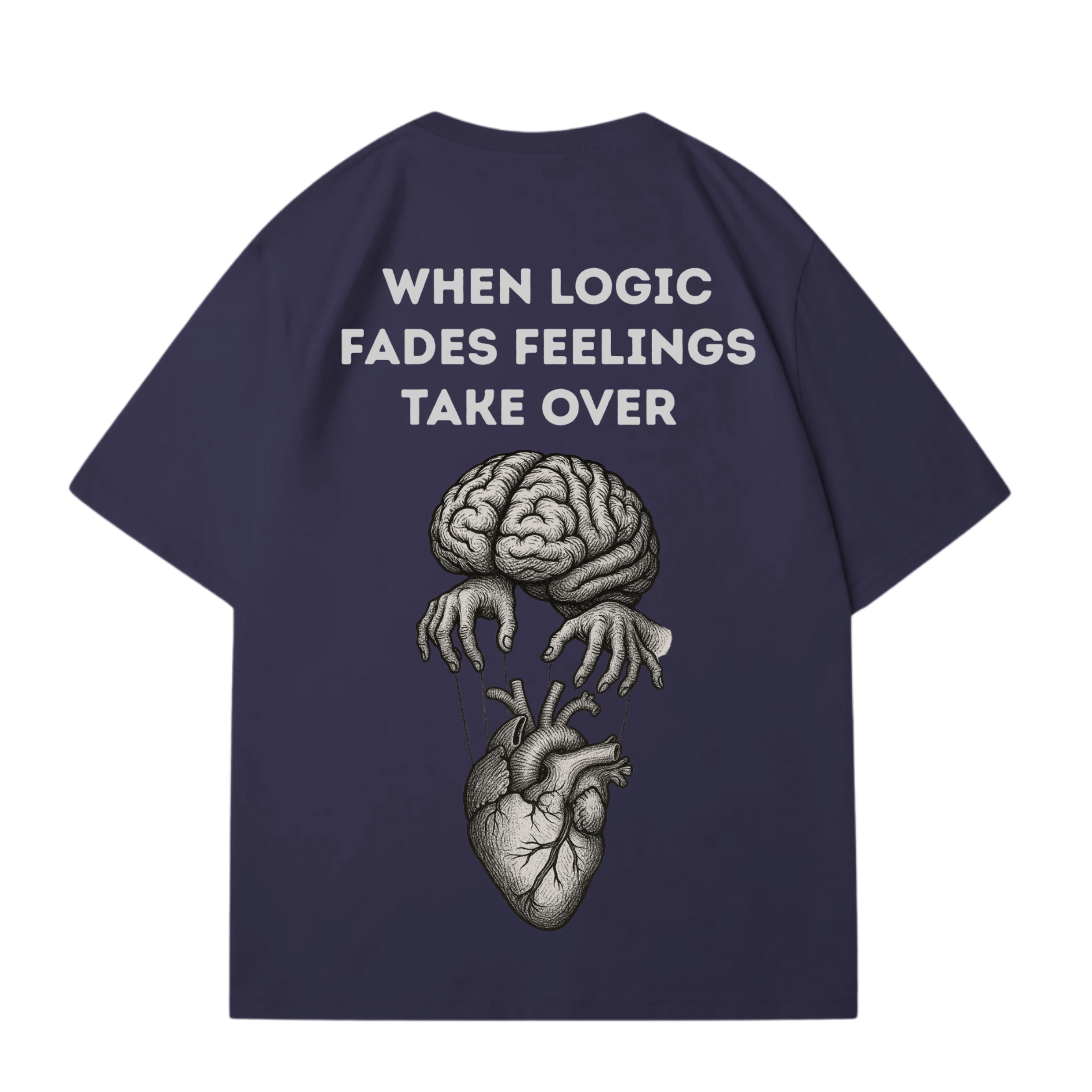 WHEN LOGIC FADES T-SHIRT