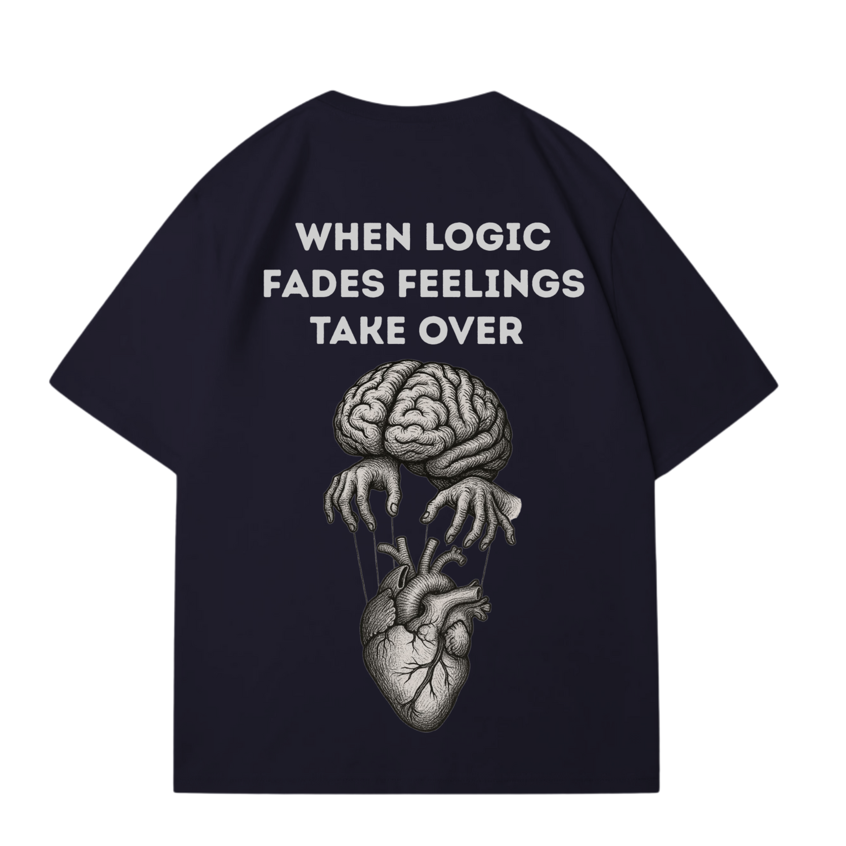 WHEN LOGIC FADES T-SHIRT