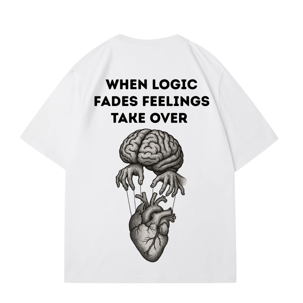 WHEN LOGIC FADES T-SHIRT